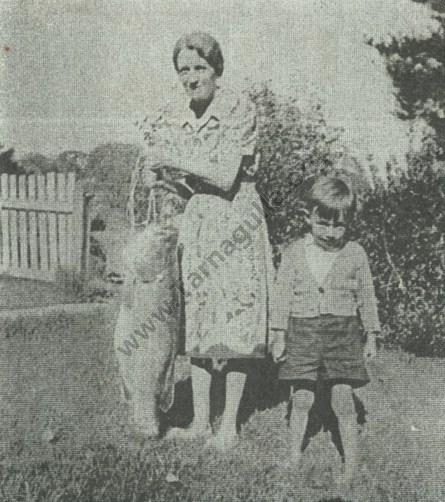 Hawksley Family with Codfish