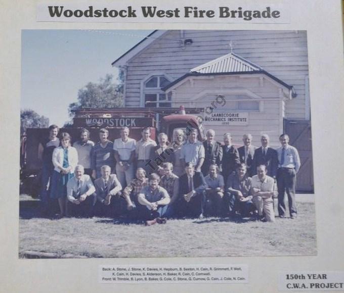 Woodstock West Fire Brigade at Laanecoorie
