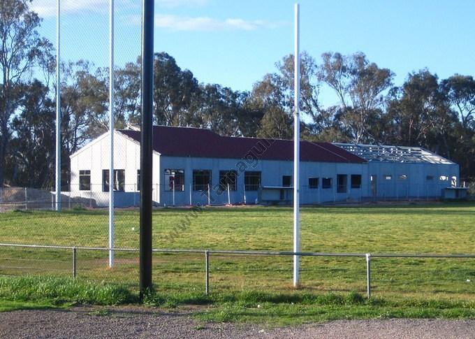 Newbridge Football & Netball Club Pavilion under construction 1 October 2012