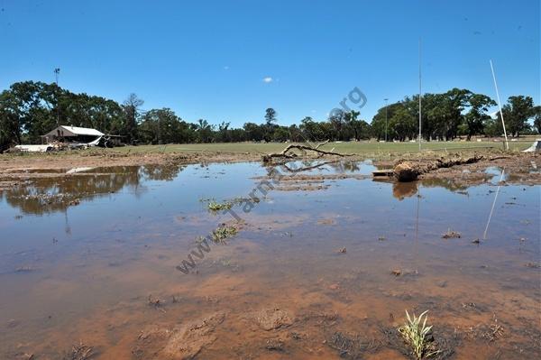 NewbridgeFootyFieldAfterFlood