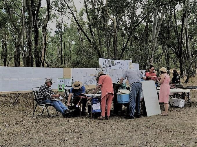 Display at Waanyarra Reunion 26 March 2017