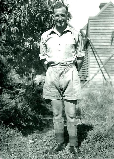 Les Williams following army service.