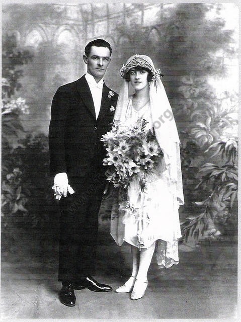 Lyndsay Daniel Robinson & Dorothy Agnes Jordan. 18-12-1926.