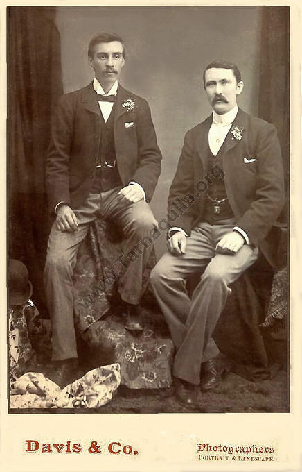 Joseph Cheetham, left, and Thomas Leonard, right.