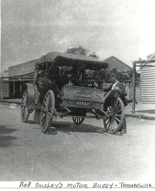 Bob Ousley's car, Commercial Road Tarnagulla.