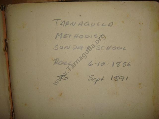 Tarnagulla Wesleyan Methodist Church Record from the Uniting Church Archives
David Gordon Collection