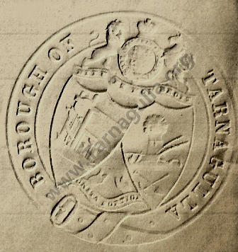 Representation of the Seal of the Borough of Tarnagulla  1910