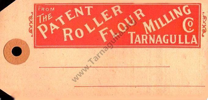 The Tarnagulla Patent Roller Flour Milling Co. consignment tag c 1900