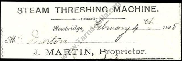 Martin Newbridge 1898