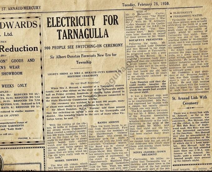 Electricity Switch-On, 1950