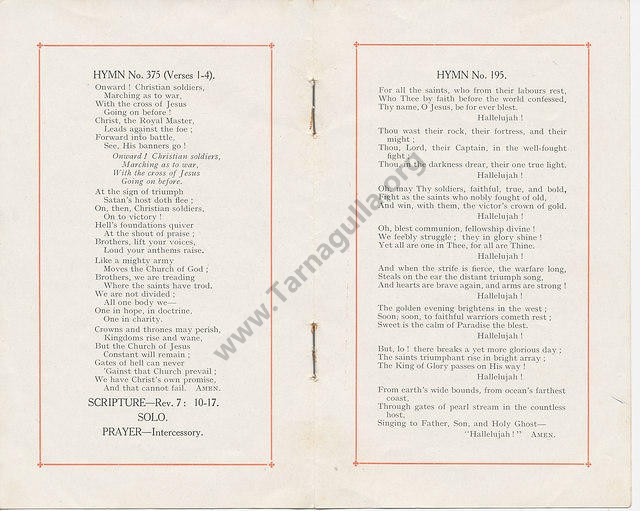 Pres. Roll of Honour 1921 0002