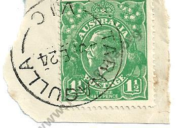 Postage Stamp, Tarnagulla, 1924