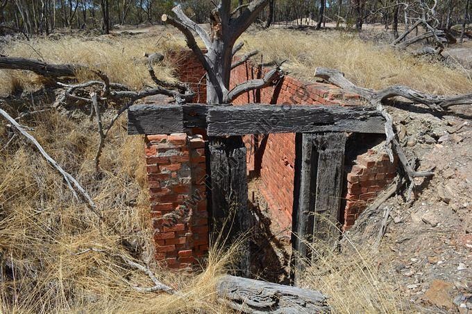 Victoria Shaft, Sandstone Reef, Llanelly, 2014