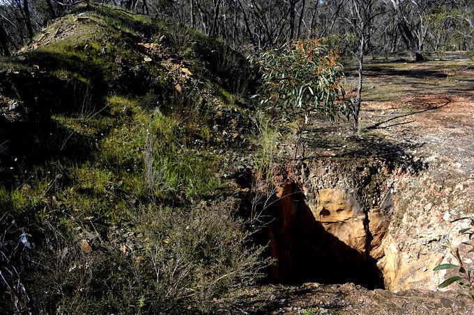 Phoenix Company's Shaft, Specimen Hill, 2014