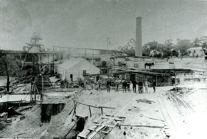 Bendigo Consols Company on Poverty Reef, 1899.