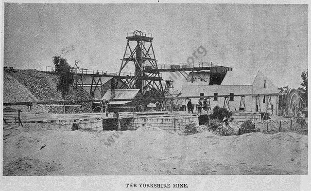 New Yorkshire Mine, Tarnagulla, August 1905
David Gordon Collection.