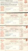 Eddington Community Hall Public Liability Insurance Receipts 1980's