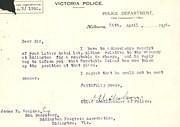 Eddington Police Station staffing 1924