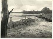 Laanecoorie Weir in Flood