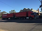 Road Train- Wheat truck- October 2018