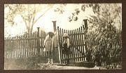 Children at the gate of the Tarnagulla Recreation Reserve