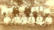 Tarnagulla Cricket Club c1898.
Captions next picture.
From the Des Akers collection.