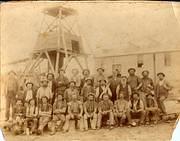 Yorkshire Miners c1900, looking north-east.
Caption next image.
From the Win and Les Williams Collection.