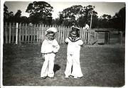 Easter Sports Parade, 1952. Morris Jones and Heather Williams.