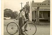 Shot of the bucher shop with one of the Kennedy's