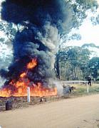 Tarnagulla Rural Fire Brigade Practice