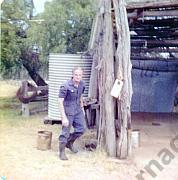 Fred Williams at Waanyarra slaughterhouse