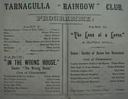 Tarnagulla Rainbow Club Concert, Dunolly, 1924.