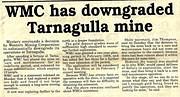 WMC Closes Poverty Mine, 1990.