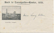 Back to Tarnagulla Envelope 1931