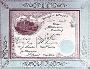 Borough of Tarnagulla  Certificate