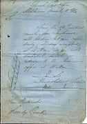 Letter dated 8 March 1860 from GPO to Postmaster