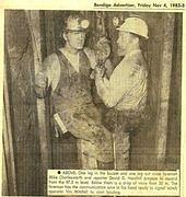 Cambrian Mine, Llanelly Re-opened 1983.