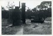 Remnants of the Tarnagulla State Battery, 1962.
David Gordon Collection.