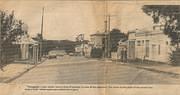 This is a 1974 photograph of Commercial Road, Tarnagulla, looking north from the Post Office. Note extreme right the old Bank of Australasia building which was demolished c.1990.From the Mary Dridan Collection