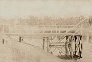 Pier at the Tarnagulla Reservoir, c1909