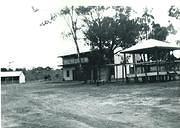 A nice photo of the Tarnagulla Pavilion and Band Rotunda. Note the buildings to the left.
From the Mary Dridan Collection